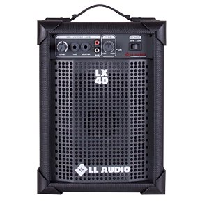 CAIXA DE SOM AMPLIFICADA LL AUDIO 10W LX 40 PRETA