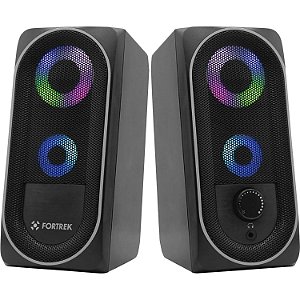 CAIXA DE SOM PC GAMING  FORTREK BLACK HAWK RGB 73403