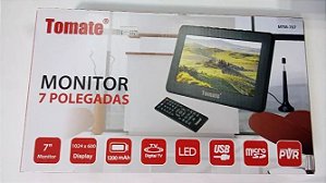 TV DIGITAL MONITOR 7" PORTATIL LED TOMATE MTM-707
