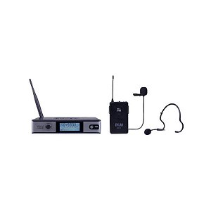 MICROFONE SEM FIO DYLAN UDX-03 MULTI COM 1 LAPELA E 1 HEADSET