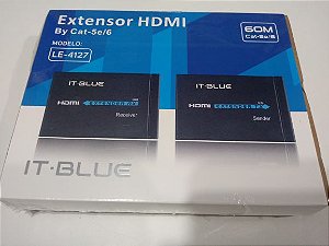 EXTENSOR HDMI RJ45 CAT5 / 6 60 METROS