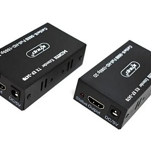 EXTENSOR HDMI RJ45 CAT5E / CAT6 60 METROS KNUP KP 3470