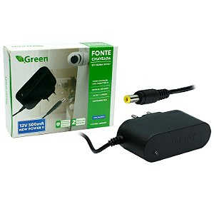 FONTE CHAVEADA 5V 1A GREEN CABO 3M  CHIP SCE 044-1006