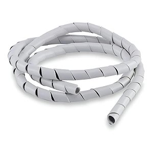 ORGANIZADOR DE CABOS 20MM BRANCO 1.5M FORCE LINE