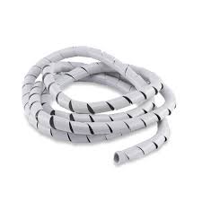 ORGANIZADOR DE CABOS 20MM BRANCO 1.5M FORCE LINE