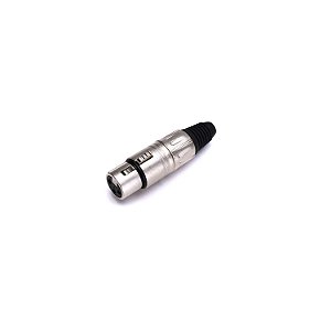 PLUG CONECTOR SANTO ANGELO XLR FEMEA SASL3FNNO1