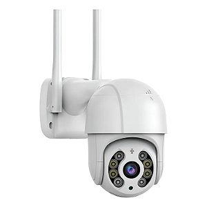 CAMERA IP GIRATORIA EXTERNA WI FI FULL HD 1080P 2 ANTENAS