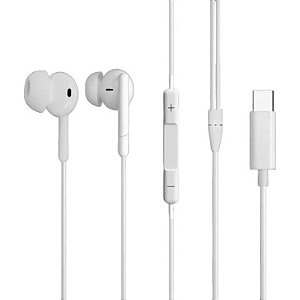 FONE DE OUVIDO TIPO C BRIGHT FN592 BRANCO
