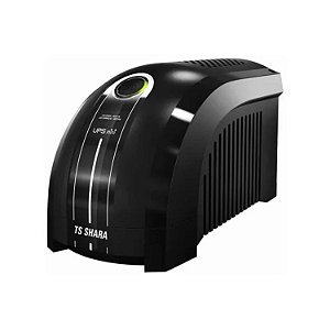 NOBREAK TS SHARA SEMI SENOIDAL 600VA MINI 1 BATERIA 6 TOMADAS 4003 BIVOLT AUTOMÁTICO PRETO