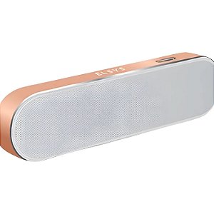 CAIXA DE SOM ELSYS BLUETOOTH PORTATIL AMBIENCE 6W DOURADO