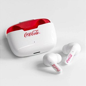 FONE DE OUVIDO SEM FIO TWS COCA-COLA FLOW BRANCO IWILL 2096