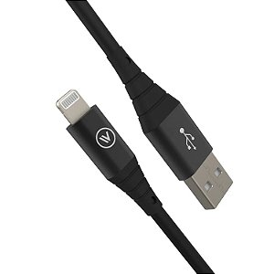 CABO 1.2 METROS LIGHTNING PARA USB HARD CABLE PRETO - IWILL 2171