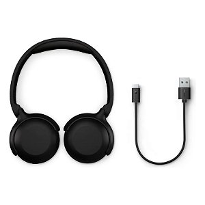 FONE DE OUVIDO BLUETOOTH PHILIPS TAH2209 BK PRETO