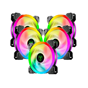 KIT FAN C/ 5 TDAGGER 120-X25MM TGF515 RGB