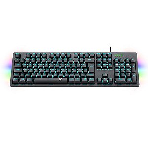 TECLADO USB GAMER MECANICO T-DAGGER BERMUDA RGB SWITCH AZUL T-TGK312-BL