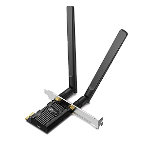 PLACA WIRELESS E BLUETOOTH 5.2  PCI-E AX1800 TP-LINK ARCHER TX20E WIFI 6
