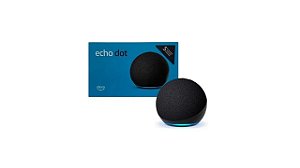 ALEXA ECHO DOT SMART SPEAKER (5 GERAÇÃO) PRETA