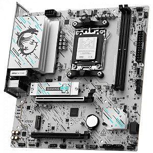 PLACA MÃE MSI B840M GAMING WIFI6E, CHIPSET B840, AMD AM5, MATX, DDR5