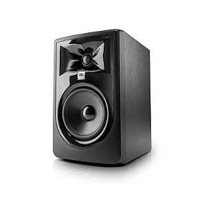 CAIXA DE SOM MONITOR DE REFERÊNCIA JBL 41W RMS 305P MKII PRETA UNIDADE
