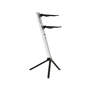 PEDESTAL TECLADO STAY SLIM 1100 02 PRATA