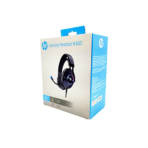 HEADSET GAMER P2 H360 PRETO HP GAMER