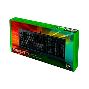 TECLADO GAMER RGB RAZER CYNOSA LITE MEMBRANA