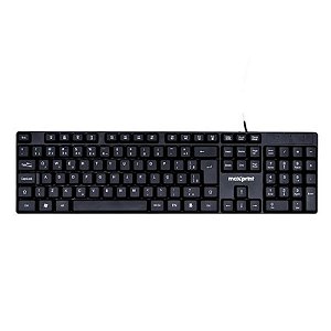 TECLADO USB MAXPRINT OFFICEEASY USB 2.0 PRETO