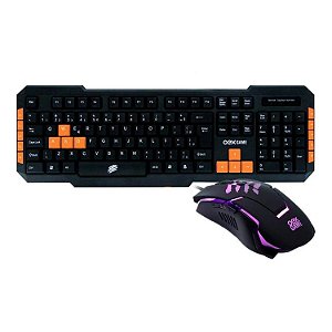 KIT TECLADO E MOUSE USB  OEX TM303 COMBO BRAVE