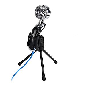 MICROFONE CONDENSADOR PLUG P2 SF401 JIAXI