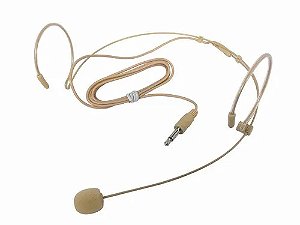 MICROFONE HEADSET CUSTOM SOUND P2 CSMA01 BEGE