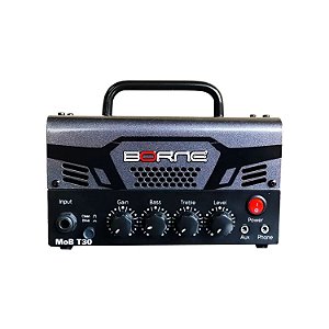 MINI AMPLIFICADOR BORNE CABECOTE  VERSATIL GUITARRA MOB T30 30W CHUMBO