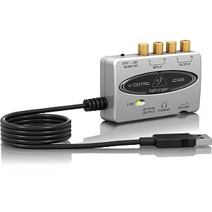 INTERFACE DE AUDIO U-CONTROL BEHRINGER UCA202