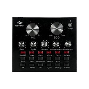 INTERFACE DE AUDIO C3 TECH STREAMING MX-50 BK