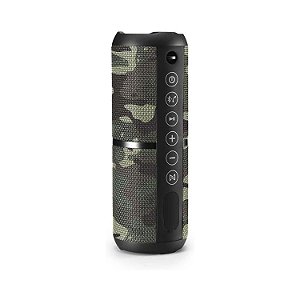 CAIXA DE SOM MULTILASER 20W BLUETOOTH WAVE 2 CAMUFLADA PULSE SP374 COM BATERIA
