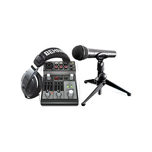 PODCAST STUDIO - KIT STUDIO BEHRINGER NRS