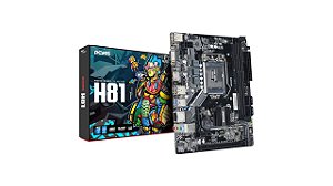 PLACA MAE PCYES MOTHERBOARD LGA 1150 H81  DDR3 HDMI/VGA/USB 3.0  M.2 SSD