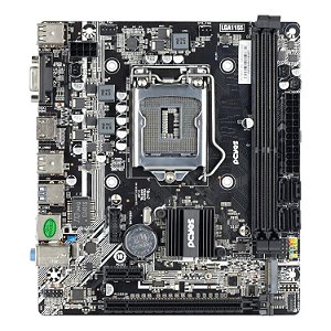 PLACA MAE PCYES MOTHERBOARD LGA 1155 B75 DDR3 HDMI/VGA/USB 3.0 M.2 SSD