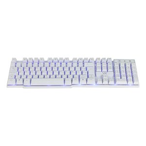 TECLADO GAMER VX LED HIDRA BRANCO VINIK  65424