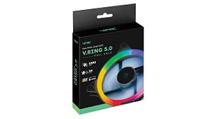 COOLER FAN 120MM V.RING 5.0 5 CORES LED VINIK 1200RPM