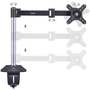SUPORTE MONITOR ARTICULADO MORSA VINIK 12" A 32" SM330B