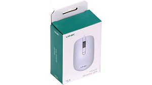 MOUSE USB COM FIO DYNAMIC SLIM BRANCO 1600DPI VINIK DM126B