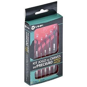 KIT FERRAMENTA CHAVES COM 6 PEÇAS VINIK 26255