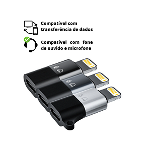 ADAPTADOR PARA LAPELA TIPO C PARA LIGHTNING TOMATE MHC-5202