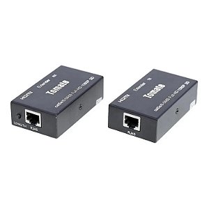 EXTENSOR HDMI X RJ45 60 METROS CAT5E/CAT6 TOMATE MHD-1101
