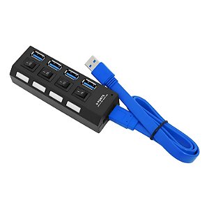 HUB USB 3.0 4 PORTAS TOMATE MST-003