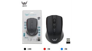 MOUSE SEM FIO  PRETO AG-211