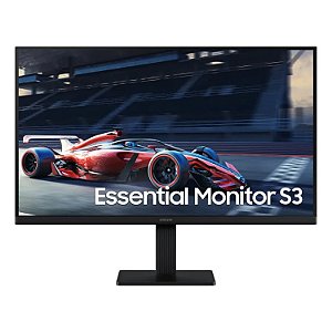 MONITOR SAMSUNG ESSENTIAL S3 24" FHD 100 HZ 5MS PAINEL IPS LS24D300GALMZD