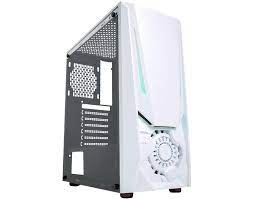 GABINETE GAMER MICRO ATX SEM FONTE JAEGER I CG-W1TJ BRANCO KMEX