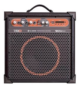 CAIXA DE SOM AMPLIFICADA ATIVA LL AUDIO 45W USB/SD/FM/BLUETOOTH TRX 8