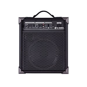 CAIXA DE SOM ATIVA LL AUDIO LX60 MULTIUSO 15W PRETA